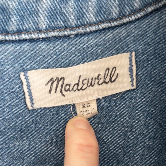 Madewell Blue Jean Jacket - Picture 9 of 15